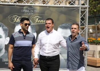 Three Maltese Tenors to perform unforgettable arias in St George’s Square