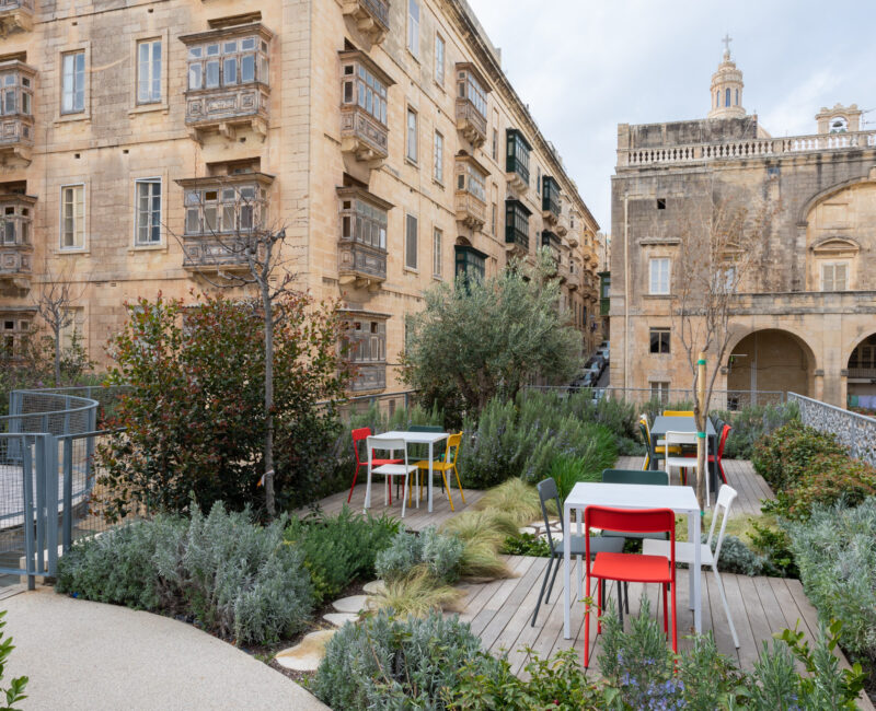 The Valletta Design Cluster Roof Garden