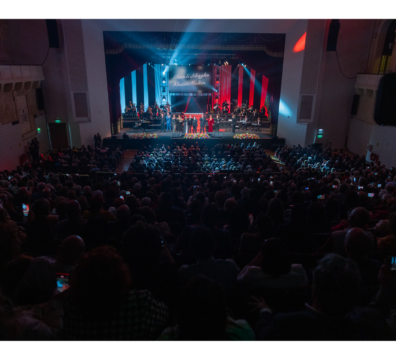 An image showing singers during the concert Ilħna li Jibqgħu: Klassiċi Maltin