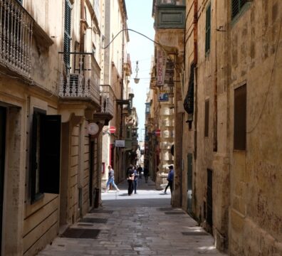 An image showing buildings in Strait Sreet, Valletta