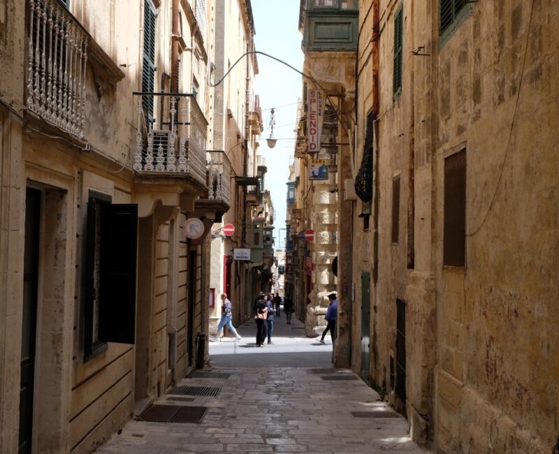 An image showing buildings in Strait Sreet, Valletta