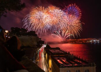 70,000 people have attended the New Year’s Eve Celebrations in Valletta
